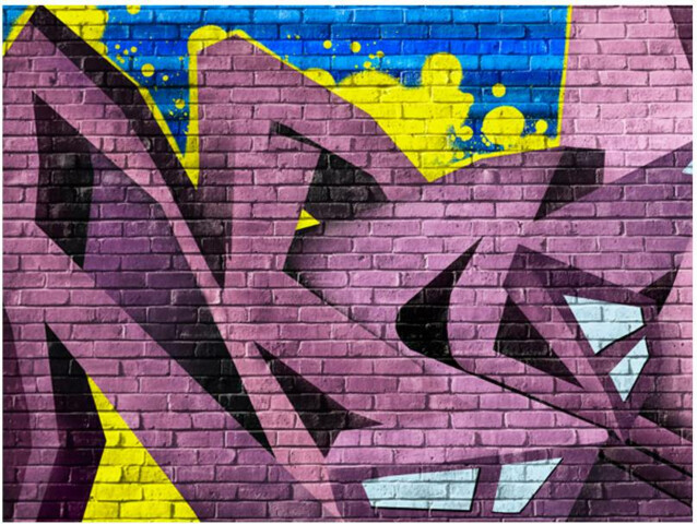 Kuvatapetti Artgeist Street art - graffiti eri kokoja