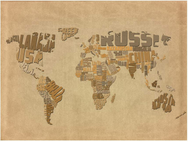Kuvatapetti Artgeist Seikkailijan maailmankartta eri kokoja
