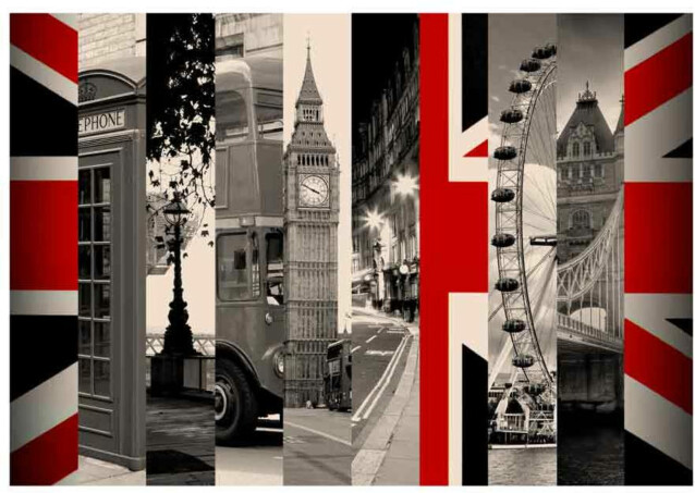 Kuvatapetti Artgeist Symbols of London eri kokoja