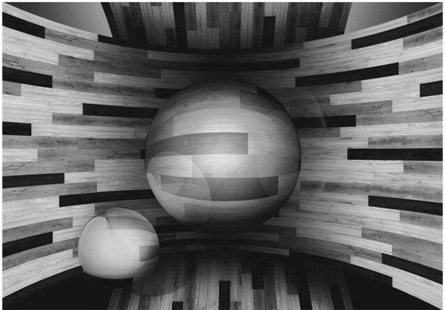Kuvatapetti Artgeist Gray sphere eri kokoja