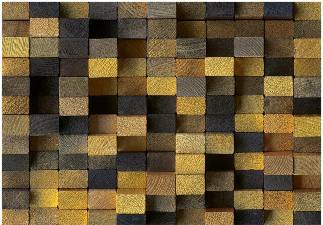 Kuvatapetti Artgeist Wooden cubes eri kokoja