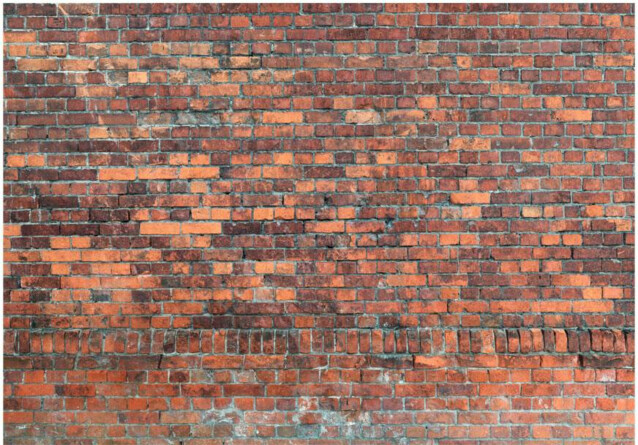 Kuvatapetti Artgeist Vintage Wall - Red Brick eri kokoja