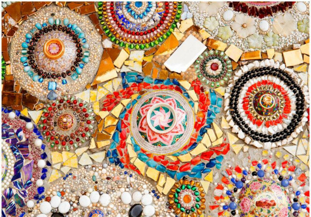 Kuvatapetti Artgeist Moroccan Mosaic  eri kokoja