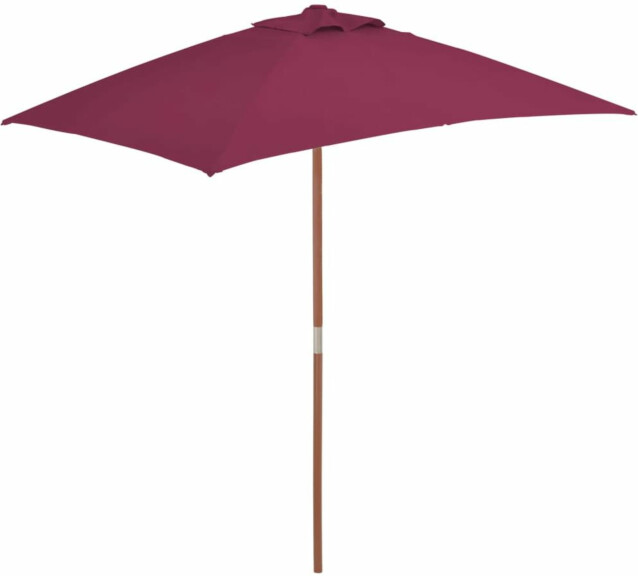 Aurinkovarjo puurunko 150x200 cm viininpunainen_1