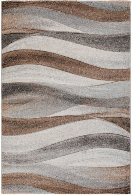 Matto Benina Rubin Wave harmaa/ruskea, eri kokoja