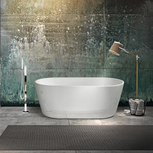 Kylpyamme Bathlife Lugn 1600x800 mm valkoinen