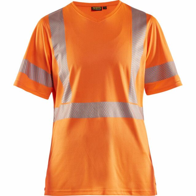 Naisten t-paita Blåkläder 3336 Highvis huomio-oranssi