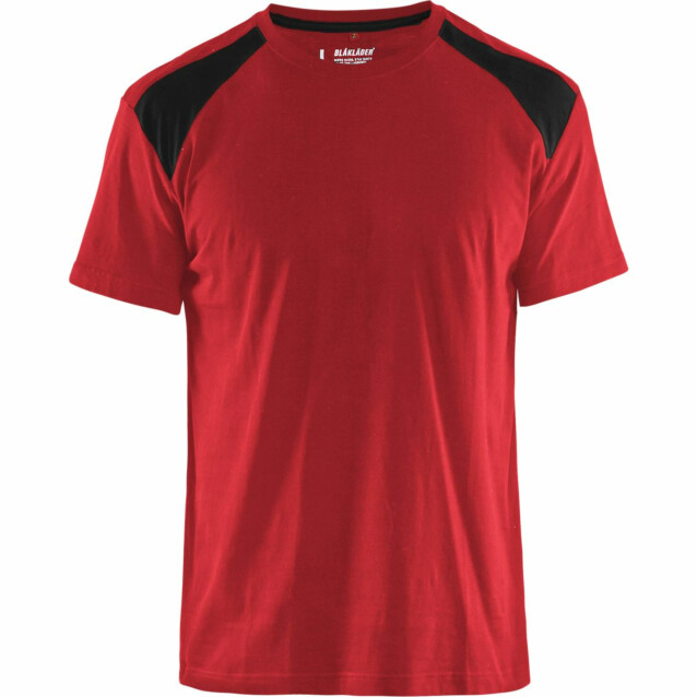 T-paita Blåkläder 3379 punainen/musta