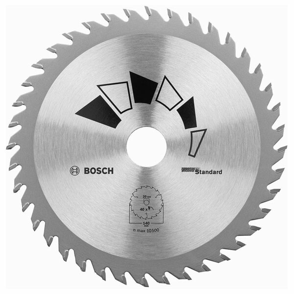 Pyörösahanterä Bosch Standard for Wood 150x20x2.2 mm 24H