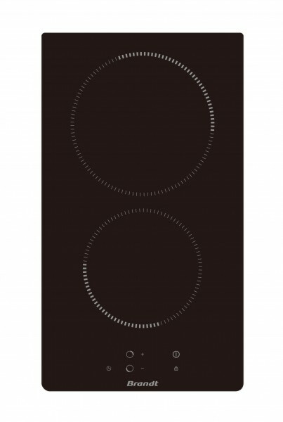 Keraaminen liesitaso Brandt BPV6222B, 30 cm, musta