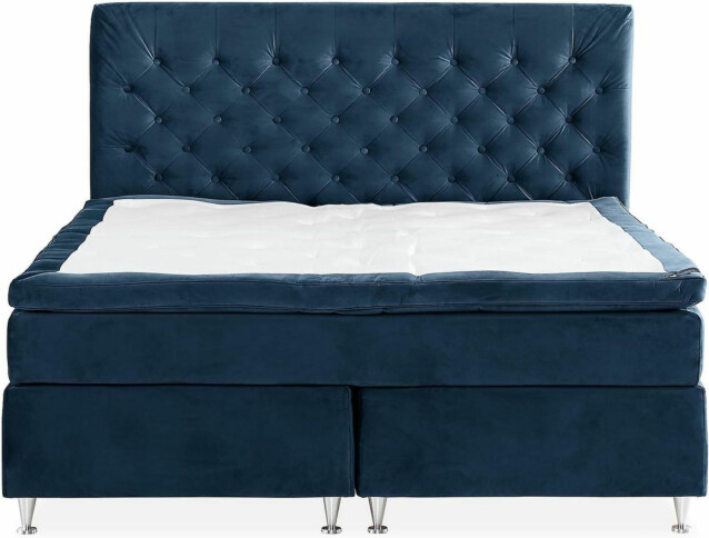 Sänkypaketti Kinnabädden Continental Velour 180x200cm sininen