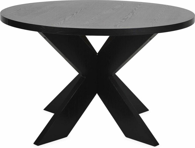 Ruokapöytä Evita 120cm pyöreä musta