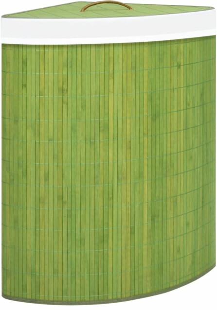 Bambu kulmapyykkikori vihreä 60 l_1