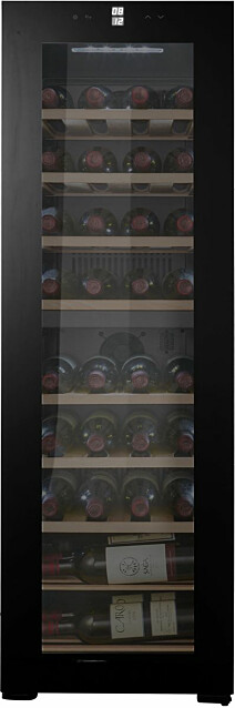 Kahden lämpötilan viinikaappi Cavin Northern Collection 39 Black, musta