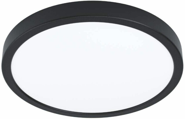 Älykatto-/seinävalaisin Eglo Argolis-Z, LED, Ø28.5cm, ulos, musta