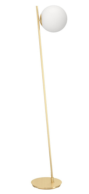 Lattiavalaisin Eglo Rondo 4, 174.5cm, E27, 40W, IP20, messinki/valkoinen