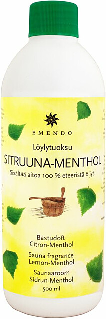 Löylytuoksu Emendo Sitruuna-Menthol, 500 ml