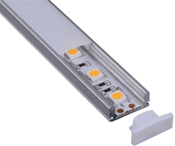 Alumiiniprofiili LED-nauhoalle Finvalo 1m