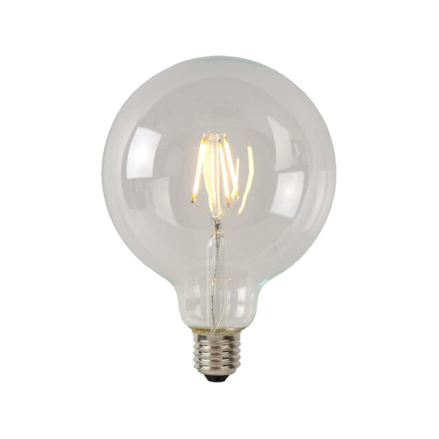 LED-lamppu Lucide filamentti E27 Ø12,5cm himmennettävä 5W 2700K kirkas