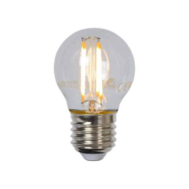LED-lamppu Lucide filamentti E27 Ø4,5cm himmennettävä 4W 2700K kirkas