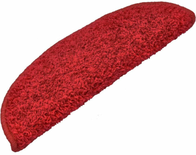 Porrasmatot 15kpl 65x25cm puolipyöreä punainen
