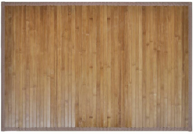 Kylpyhuoneen matot 2kpl 40x50cm bambu ruskea
