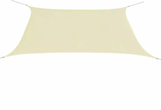 Aurinkopurje Oxford-kangas, suorakaide, 2x4m kerma