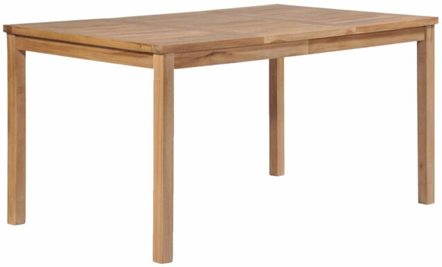 Puutarhapöytä, 150x90x77 cm, tiikki
