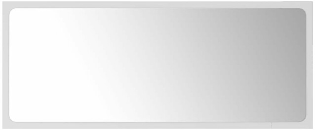 Kylpyhuonepeili, valkoinen, 90x1,5x37 cm, lastulevy