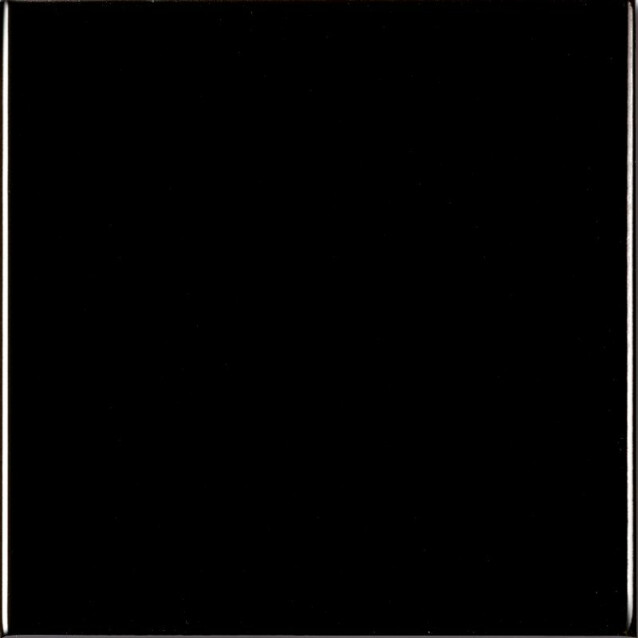 Seinälaatta Arredo Color Negro 10x10cm, kiiltävä, musta