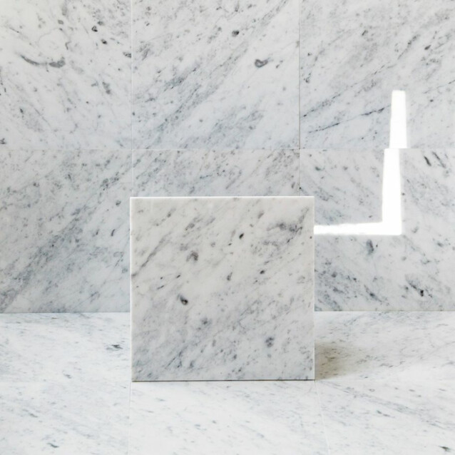 Lattialaatta Arredo Carrara C 30.5x30.5cm, kiillotettu, valkoinen