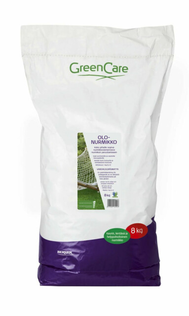Nurmikonsiemen- ja lannoitepaketti GreenCare