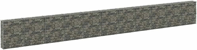 Gabion kivikori kansilla galvanoitu teräs 900x30x100 cm