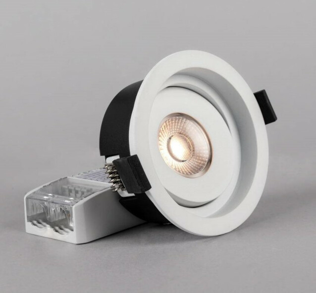 LED-alasvalo Hide-a-lite Level Quick ISO säädettävä valkoinen