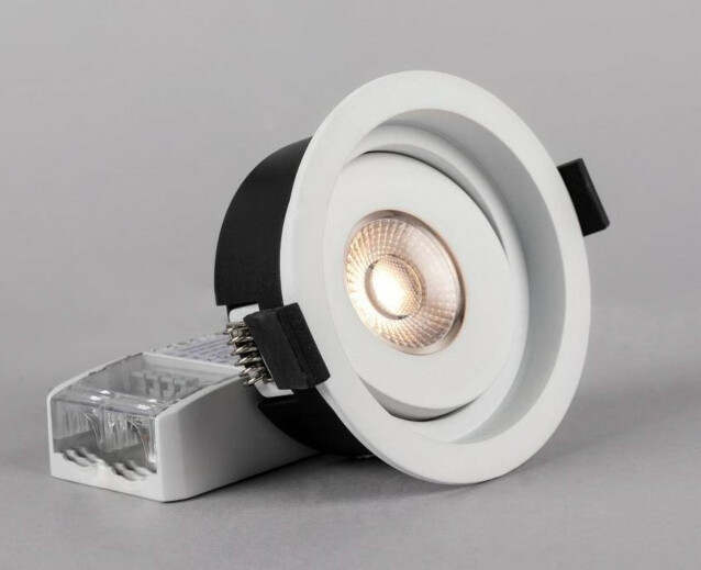 LED-alasvalo Hide-a-lite Level Quick ISO 4000K valkoinen