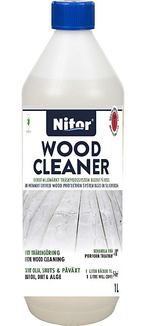 Terassipesu Nitor Wood Cleaner vaihe 1 1L