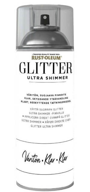 Suoja-aine Rust-Oleum Glitter 400ml väritön