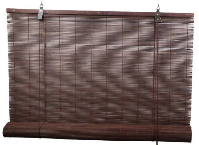 Bamburullaverho Ihanin, 80x220cm, ruskea