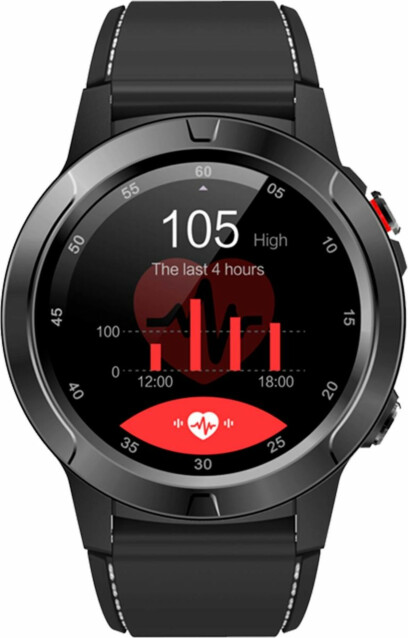 Urheilukello Kuura Smart Watch Sport S5 GPS, musta