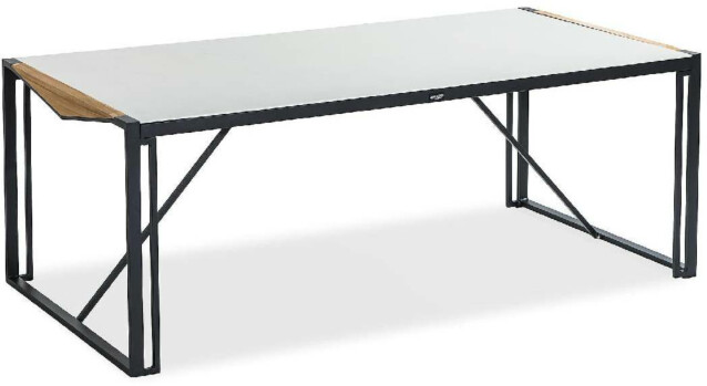Ruokapöytä Östermalm 200cm 6-istuttava valkoinen