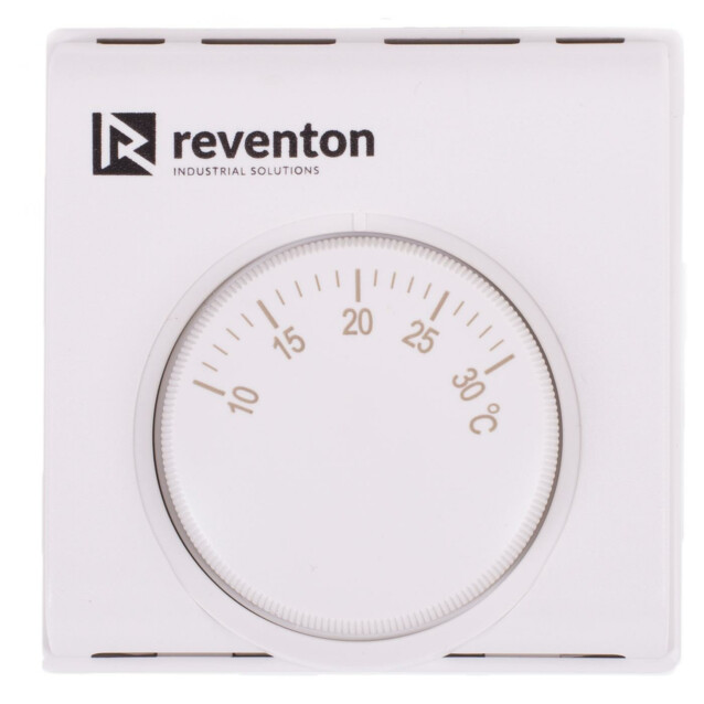 Huonetermostaatti Reventon HC lämpöpuhaltimille manuaali valkoinen