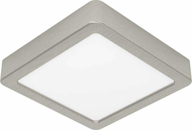 LED-Plafondi Eglo Fueva 5 himmennettävä mattanikkeli/valkoinen eri kokoja