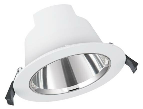 LED-alasvalo Ledvance Comfort DN130 Ø145mm 3000-5700K IP54 valkoinen