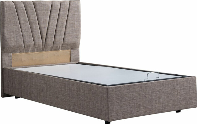 Sänky Linento Furniture Fersa Bb 100x200cm ruskea