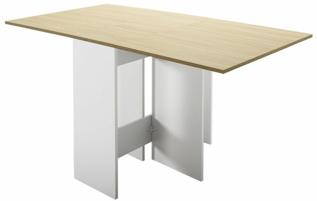 Taittopöytä Linento Furniture MMS-506-MB-1, tammi/valkoinen