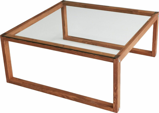 Sohvapöytä Linento Furniture Via 90x90cm puinen