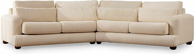 Sohva Linento Furniture River 4-istuttava oikeankätinen beige