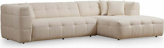Kulmasohva Linento Furniture Cady oikeankätinen 4-istuttava beige