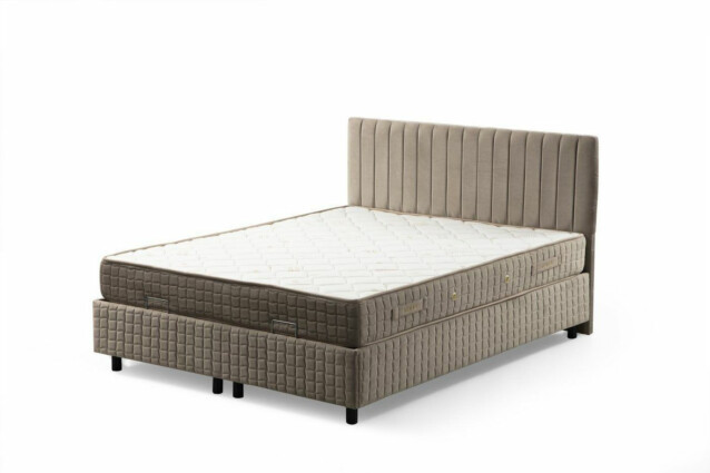 Sänkypaketti Linento Furniture Safir, 150 x 200 cm, ruskea