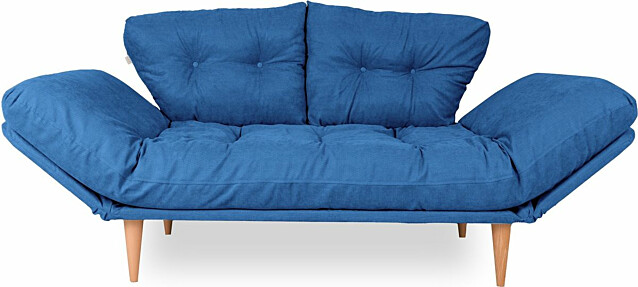 Vuodesohva Linento Furniture Nina 3-istuttava sininen